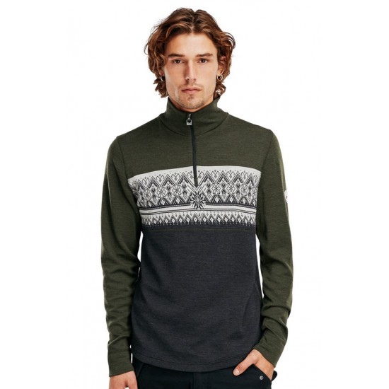 Dale of Norway - MORITZ Basic Men's Sweater, Dark Green